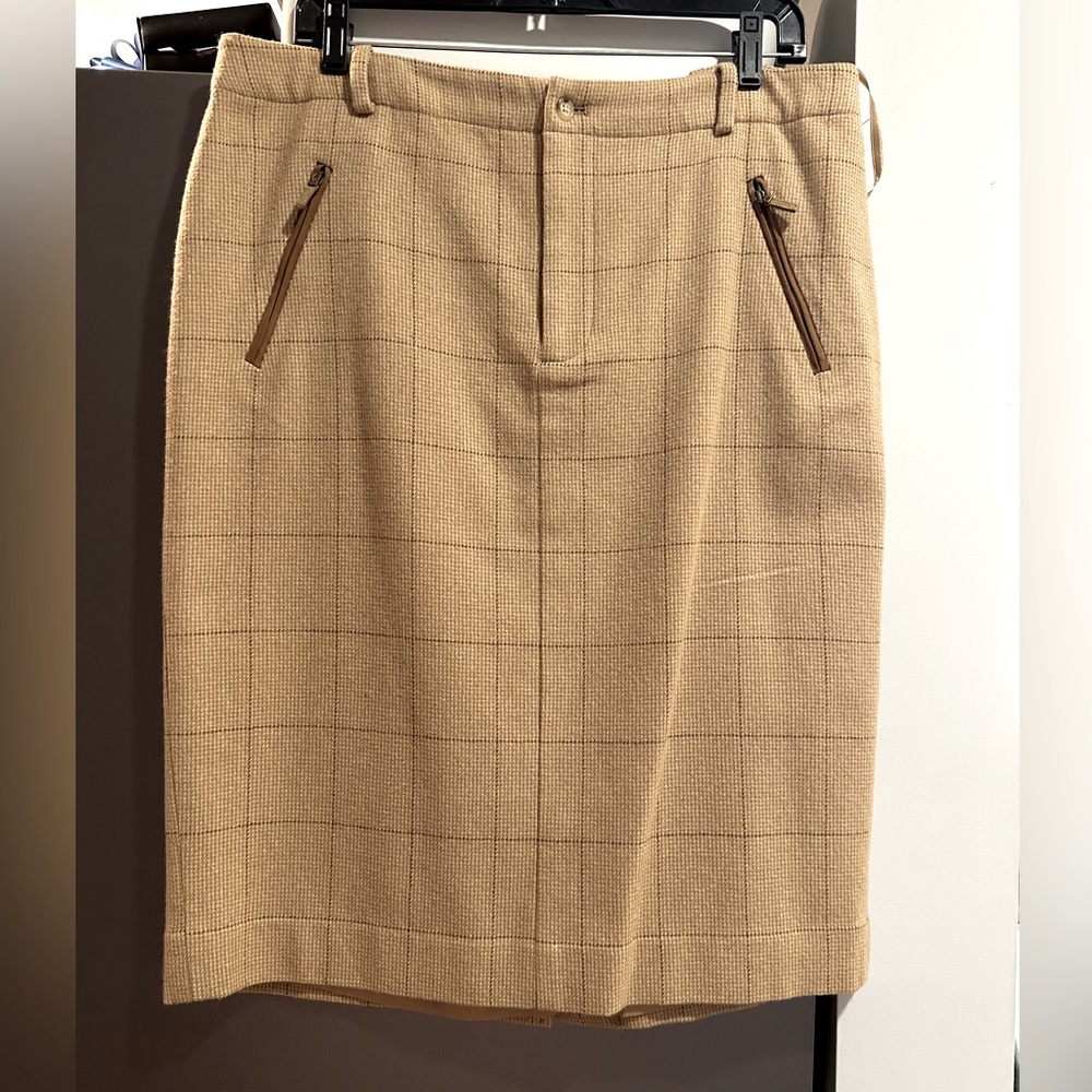 Ralph Lauren wool skirt